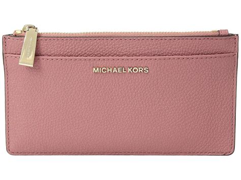 michael kors large slim card case|Michael Kors card holder women's.